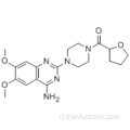 Metanone, [4- (4-ammino-6,7-dimetossi-2-chinazolinil) -1-piperazinil] (tetraidro-2-furanile) -, cloridrato CAS 63074-08-8